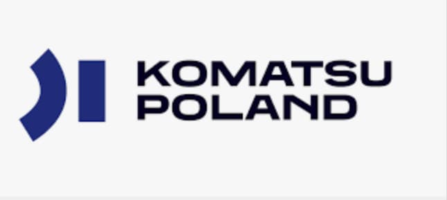 Logo partnera Komatsu Poland